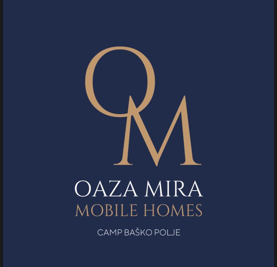 Oaza Mira Mobile Houses - Camp Basko Polje #Bestoffer Башка-Вода Екстер'єр фото